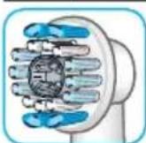 ORAL-B Smart 6 6200W - Cabeça Oral-B 3D White - 1