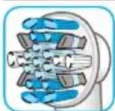ORAL-B Smart 6 6200W - Oral-B FlossAction brush head - 1