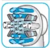 ORAL-B Smart 6 6200W - La brosette Oral-B FlossAction - 1
