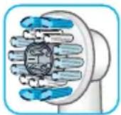 ORAL-B Smart 6 6200W - La brossette Oral-B 3D White - 1