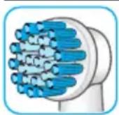 ORAL-B Smart 6 6200W - La brossette Oral-B Sensitive - 1