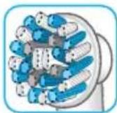 ORAL-B Smart 6 6200W - Testina Oral-B CrossAction - 1