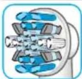 ORAL-B Smart 6 6200W - Borsthuvuden - 2