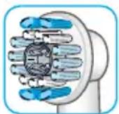 ORAL-B Smart 6 6200W - Cabezal de cepillo Oral-B 3D White - 1
