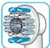 ORAL-B Smart 6 6200W - Oral-B 3D White brush head - 1