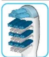 ORAL-B Smart 6 6200W - Oral-B TriZone børstehoved/børstehode - 1