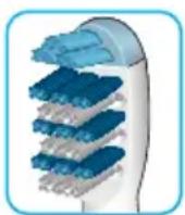 ORAL-B Smart 6 6200W - La brossette Oral-B TriZone - 1
