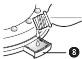 MEDISANA AH 670 - Riempimento del serbatoio dell'acqua - 2