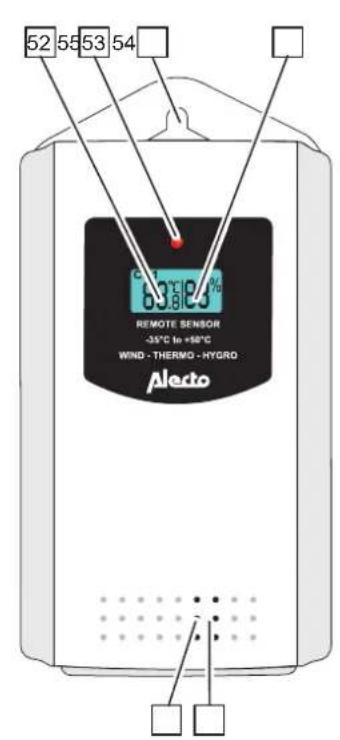 ALECTO WS3800 - Buitenunit en sensorunit: - 3