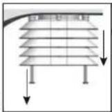 ALECTO WS5500 - Outdoor temperature and humidity sensor: - 1
