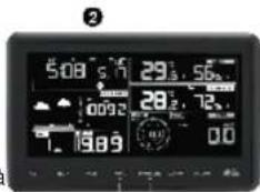 ALECTO WS5500 - Pour enregistrer votre station météo : - 2