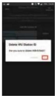 ALECTO WS5500 - Apparaat verwijderen van Weather Underground ID - 3