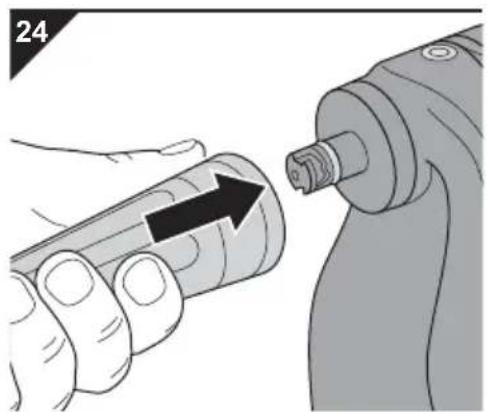 DIRT DEVIL Aqua Clean DD302 - Attaching the pinpoint nozzle - 3