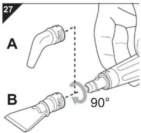 DIRT DEVIL Aqua Clean DD302 - Using special nozzles - 2