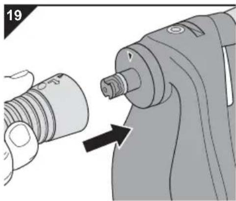 DIRT DEVIL Aqua Clean DD302 - Attaching the steam hose - 2