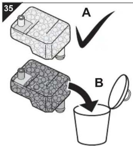 DIRT DEVIL Aqua Clean DD302 - Checking/replacing the water filter cartridge - 1