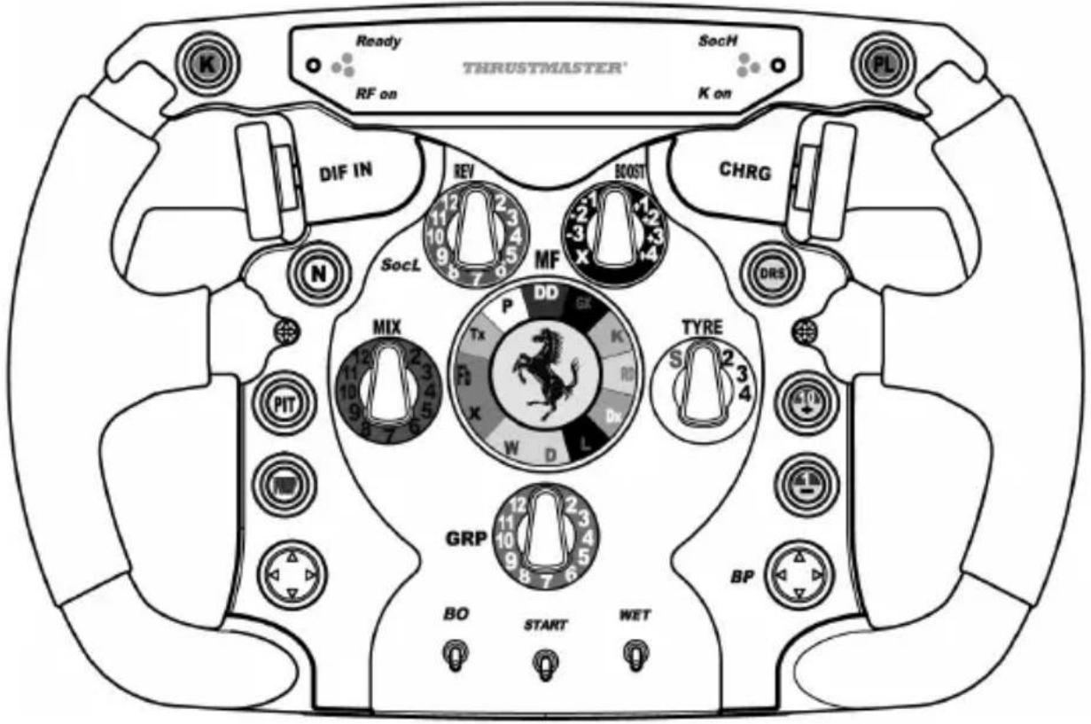 THRUSTMASTER Ferrari F1 Wheel AddOn - Ferrari F1 Wheel Add-On - 1