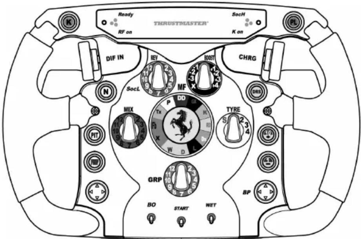 THRUSTMASTER Ferrari F1 Wheel AddOn - 1