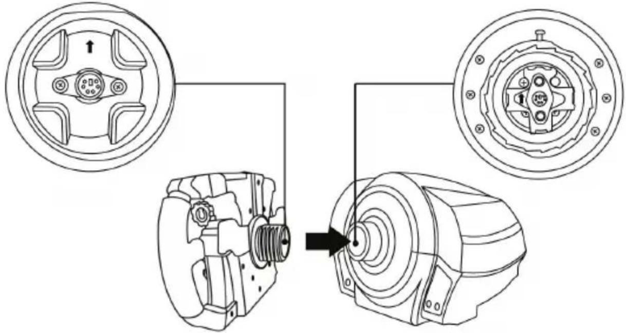 THRUSTMASTER Ferrari F1 Wheel AddOn - 1