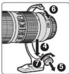 NIKON AFS Nikkor 70200mm f4G ED VR - 安装三脚架固定環 - 2