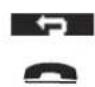 TOPCOM Butler 5750 - To exit or to go back one level in the menu - 1