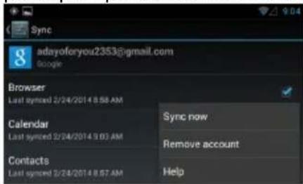 Rydeen DVA6 - Eliminar cuenta Gmail - 2