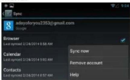 Rydeen DVA6 - Supprimer Compte Gmail - 2