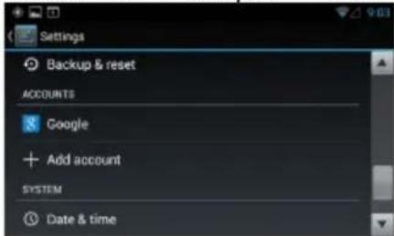 Rydeen DVA6 - Supprimer Compte Gmail - 1