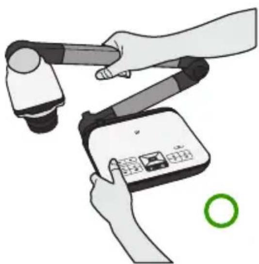 OPTOMA DC554 - Warning - 2