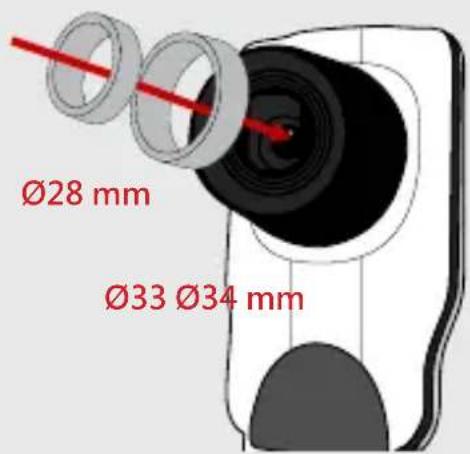 OPTOMA DC554 - • Branchement d'un microscope - 2