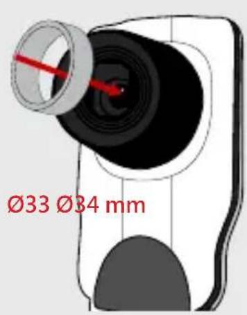 OPTOMA DC554 - • Branchement d'un microscope - 1
