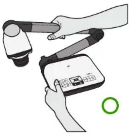 OPTOMA DC554 - Warning - 2