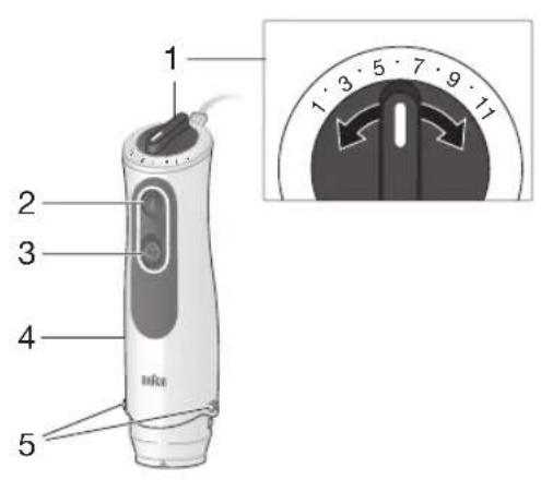 BRAUN MQ3137WH - 2