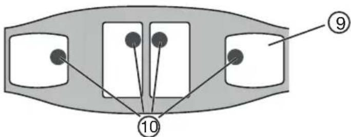 BEURER EM 37 - Denominazione dei componenti - 1