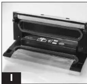 Solis Vac Professional 572 - METTERE SOTTOVUOTO UN SACCHETTO E SIGILLARLO AUTOMATICAMENTE: FUNZIONE VACUUM & SEAL (B) - 1