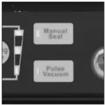 Solis Vac Professional 572 - MANUAL VACUUMING AND SEALING OF A BAG: THE PULSE VACUUM (C) AND MANUAL SEAL (D) FUNCTIONS - 1