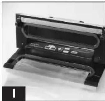 Solis Vac Professional 572 - AUTOMATISCH VACUMEREN EN SEALEN VAN EEN ZAK: FUNC TIE VACUUM & SEAL (B) - 1