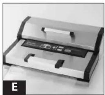 Solis Vac Professional 572 - SEALING A BAG FROM BAGGING FOIL - 5