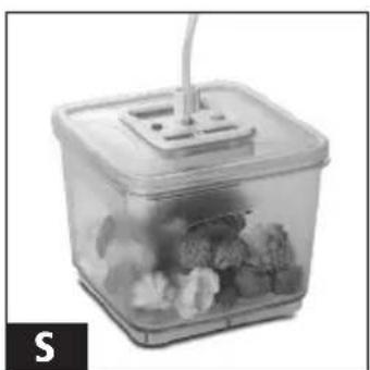 Solis Vac Professional 572 - Mettere sottovuoto i contentitori SOLIS alla il regolatore girevole sul coperchio (vedi foto Q) - 3