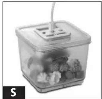 Solis Vac Professional 572 - Vacuuming SOLIS containers without twist-knob on the lid (fig. Q) - 3