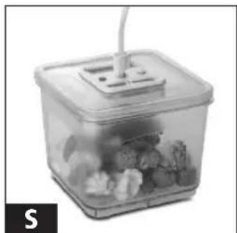 Solis Vac Professional 572 - Vakuumieren von SOLIS Behältern ohne Dreh-Regler auf dem Deckel (Abb. Q) - 3