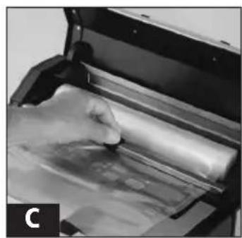 Solis Vac Professional 572 - SEALING A BAG FROM BAGGING FOIL - 3