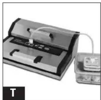 Solis Vac Professional 572 - Vacumeren van SOLIS voorraadbussen zonder draaibare regelknop op de deksel (afbeelding Q) - 4