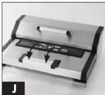 Solis Vac Professional 572 - AUTOMATISCHES VAKUUMIEREN UND VERSCHWEISSEN EINES BEUTELS: FUNKTION VACUUM & SEAL (B) - 2
