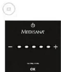MEDISANA TargetScale 3 - B) Setting the personal data in the scales / Weighing with body analysis - 3