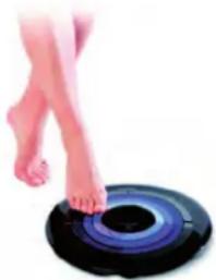 MEDISANA TargetScale 3 - A) Weighing with "step-on"-function - 1