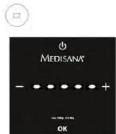 MEDISANA TargetScale 3 - B) Réglage des données personnelles sur le pèse-personne / Mesure du poids avec fonction d'analyse - 3