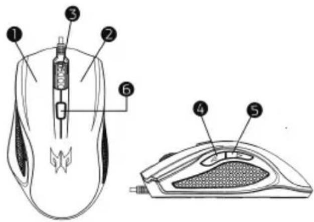 ACER CESTUS 320 PMW800 - 按钮 - 1