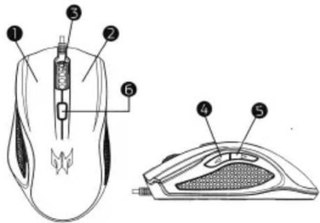 ACER CESTUS 320 PMW800 - Bouton - 1