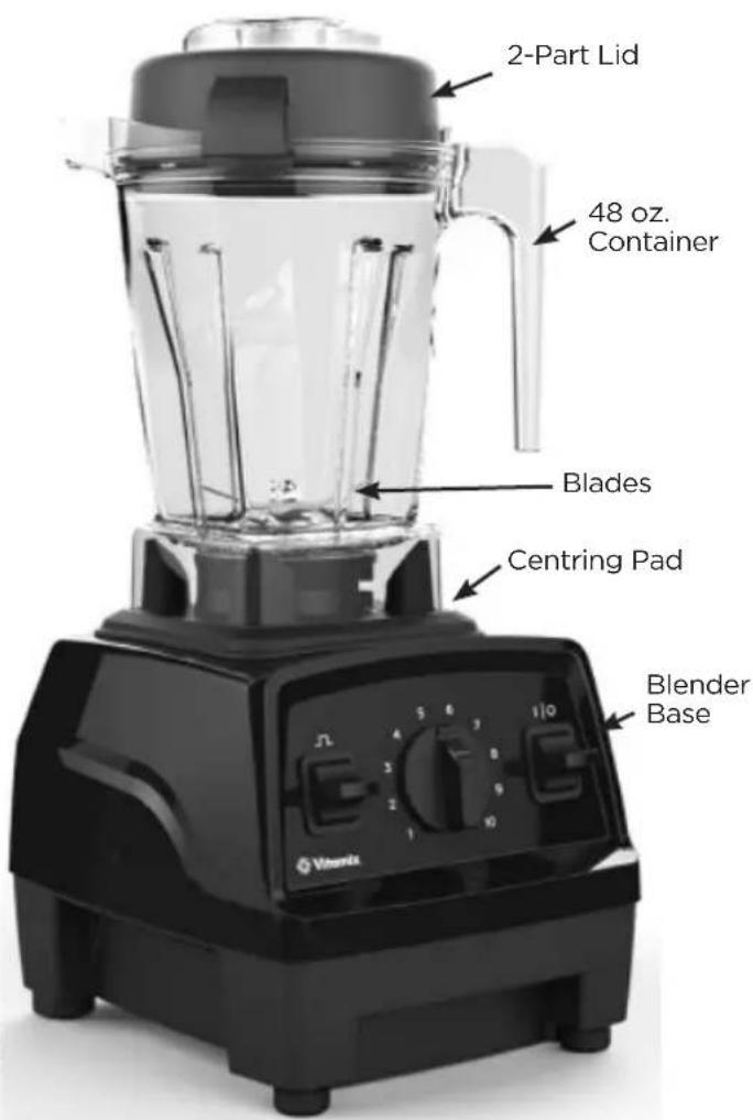 Vitamix Explorian E310 - Tips to prevent 'overloading' your blender: - 1